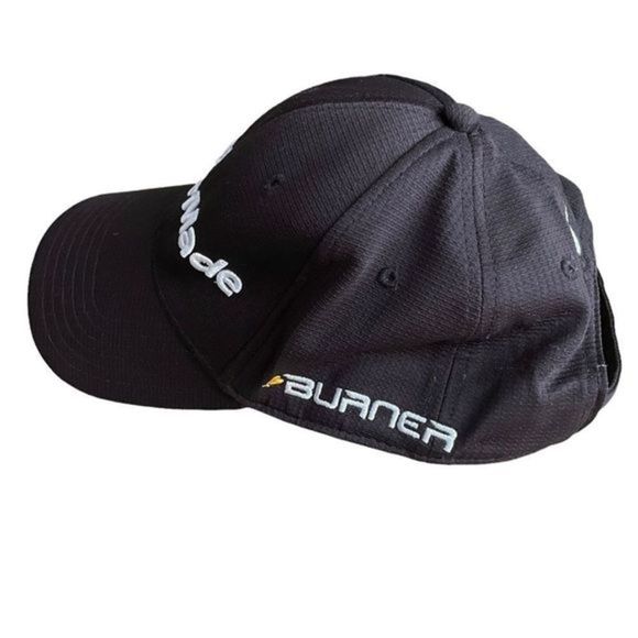 Taylormade adjustable golf hat in black, excellent condition, - Picture 7 of 10